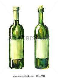 Pin On Bottles In Watercolor