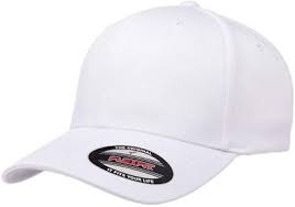 Flexfit Home Run Stretch Fitted Cap S M White Hats For Men Flexfit Homerun