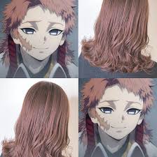 髪型 髪色 派手髪 コスプレ cosplay 透明感 小顔 グラデーションカラー ハイライトカラー ブラウン ベージュ グレージュ アニメ anime キャラクター character 冬 髪型 髪 色 ハイライトカラー