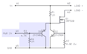 Simple Linear Mosfet Dimming Circuit Pwm Laser Pointers Electronics Circuit Circuit Laser Pointers