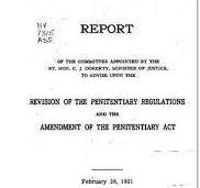 Report of the Committee Appointed by the Rt. Hon C.J. ...