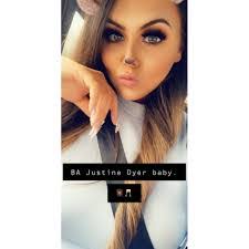 Justine Dyer's Instagram, Twitter & Facebook