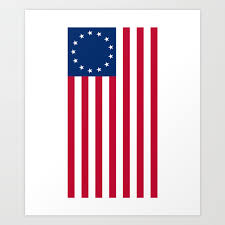 White house gift shop carries a wide selection of lapel pins that will look great on your suit jacket, blazer, coat, or hat. Vertical Betsy Ross Flag Print Art Print By Novelty Merch Society6
