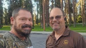 Usually if a noise or somethin' wakes me up I am not the most chipper guy  but I had was pleasantly surprised at 6AM at the rest area in Idaho. Bob  Clark