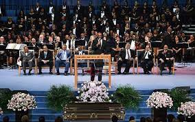 Say A Final Prayer Stars Dignitaries Mourn Aretha Franklin At Detroit Funeral The Times Of Israel
