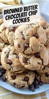 Brown Butter Chocolate Chip Cookies Recipe Brown Butter Chocolate Chip Cookies Butter Chocolate Chip Cookies Best Chocolate Chip Cookies Recipe