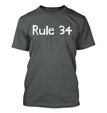 Rule 34 - Mens Soft & Comfortable T-Shirt | eBay