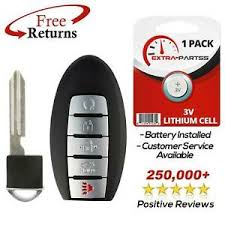 How to replace battery in nissan intelligent key abc nissan news. For 2015 2016 2017 2018 Nissan Murano Smart Prox Keyless Remote Car Key Fob Ebay