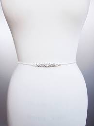 Swarovski Bridal Belt Super Skinny Bridal Belt Dainty Etsy In 2021 Bridal Belt Bridal Sash Belt Wedding Belts