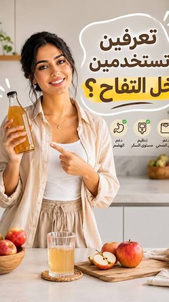 كيف يستعمل خل التفاح؟