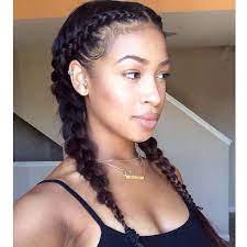 Cute French Braids Black Hair Information Community Natural Hair Styles French Braids Black Hair Braided Hairstyles