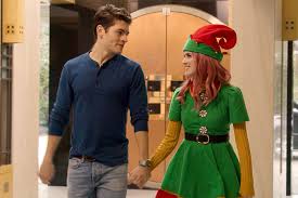 Laura Marano Gregg Sulkin Found Inspiration At The Mall For A Cinderella Story Christmas Wish Romantic Christmas Movies Laura Marano A Cinderella Story