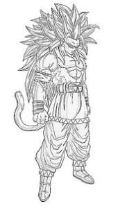 Corta o recorta cualquier imagen. Goku Fase 5 Para Colorear