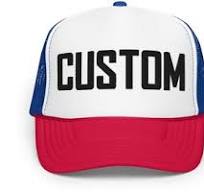 208 Area Code Green and White Foam Trucker Hat Raised Puff ...