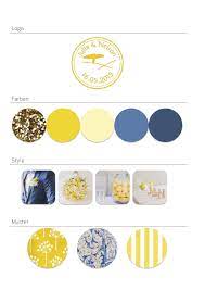 Cakeandconfetti Gelbe Hochzeit Farbpalette Blau Fruhlingshochzeit