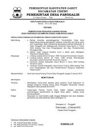Sk karang taruna kelurahan 2019. Contoh Surat Tugas Organisasi Karang Taruna Nusagates