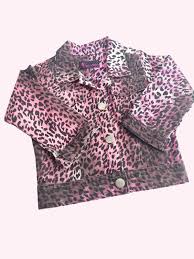 Campera gabardina animal print rosa Bender 18/24 meses