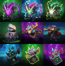 (2) in presentation graphics, text that describes the meaning of colors and patterns used in the chart. New Little Legends Added To Teamfight Tactics Inven Global