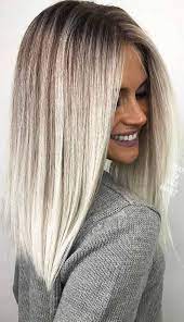 27 Long Bob Haircuts For Thick Hair To Get Inspired 2019 Platinum Blonde Hair Color Hair Styles Platinum Hair Color
