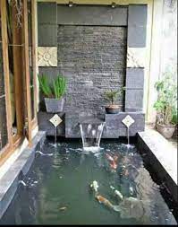 Ada banyak model kolam ikan yang dapat dijadikan inspirasi untuk rumah anda. Kolam Minimalis Depan Dalam Rumah Konstruksi Dan Taman 823901728