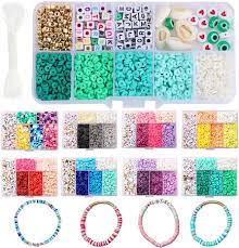 Amazon.com: Surakey Seed Beads for Jewelry Making, Polymer Clay Letter  Beads Glass Beads Friendship Bracelet Kit, Small Glass Seed Beads for  Bracelet Making Kit, DIY Art Craft Gifts, Type 11 : Arts,