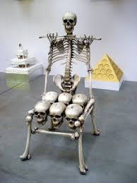 skull bones chair skull and bones skull furniture skull decor