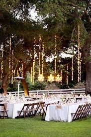 A Romantic Way To Light Up An Outdoor Wedding Reception When The Sun Goes Down Outdoor Wedding Decorations Wedding Lights Outdoor Wedding