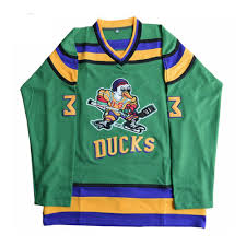 Arizona coyotes fanatics breakaway nhl hockey jersey xl mens new. Jerseyfame Men S Hockey Jersey Goldberg 33 Ducks Jersey Size S Xxxl Green L Buy Online In Belize At Belize Desertcart Com Productid 47391691