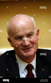 Prince Charles Private Secretary Sir Michael Peat pictured during an  interview at St James Palace November 2002 Stock Photo