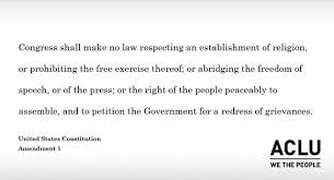 First amendment news, resources and expert opinion. The First Amendment Literally Banned In Dc American Civil Liberties Union