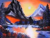 Colorado mountain artwork Painting by Tetiana Surshko | Saatchi Art