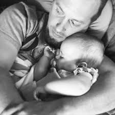 Dads' love for their babies captured in photos