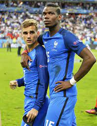 Image De Football France And Paul Pogba Griezmann Antoine Griezmann Football