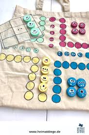 Spiele Selber Basteln 3 In 1 Kinderspiele Set Aus Alter Baumwolltasche Spiele Selber Basteln Selber Basteln Basteln