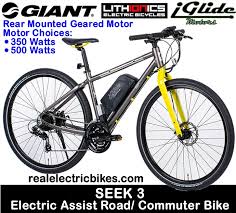 Giant Seek 3 Hybrid Bike Size Medium Electric Assist