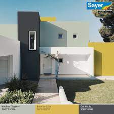 Llena Tu Hogar De Color Fachada Casa Sayer Colores De Fachadas Fachada De Casa Colores