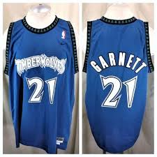 21 jersey retired by the. Vintage Nike Minnesota Timberwolves Kevin Garnett 21 2xl Stitched Nba Basketball Jersey 100 On Sidelineswap