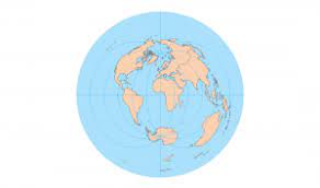 Azimuthal Equidistant Projection Types Of Maps Earth 50 Map Projections Types: A Visual Reference Guide [Big List] - Gis  Geography