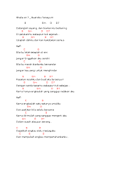 Cara kunci gitar kau boleh acuhkan diriku aku mau mendampingi dirimu. Doc Kumpulan Chord Lagu Indonesia Jhon Samosir Academia Edu