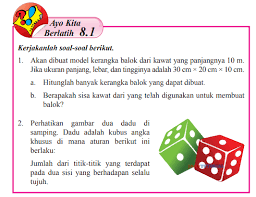 We did not find results for: Jawaban Matematika Kelas 8 Ayo Kita Berlatih 8 1 Hal 132 135 Akan Dibuat Model Kerangka Balok Jagotutorial