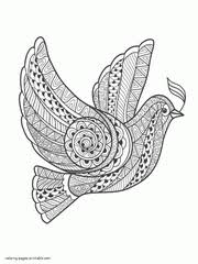 Fantastic illustrations and glows in the dark! 34 Bird Coloring Pages For Adults Free