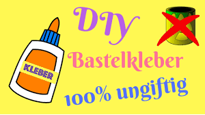 Kleister kann nicht nur schnell, sondern auch einfach zu hause hergestellt werden. Diy Bastelkleber Selber Machen 100 Ungiftig Youtube