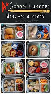 A Month Of Kid Approved School Lunches Easy Creative Ideas Plus Links To Printable Lunch Box Notes Supplies Via Kids Lunch For School Kids Lunch Food