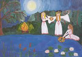 На ивана купала искали папаротник. Folklor V Hudozhestvennyh Obrazah V Noch Na Ivana Kupalu Risunok Guash Krasilnikova Elizaveta 13 Let Pedagog Sadykova Elena Anatolevna Mbou Sosh 54