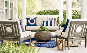 Dress Your Deck Nautical Outdoor Living Inspiration Nautical Theme Decor Outdoor Patio Decor Outdoor Living