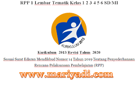 Bahasa indonesia kelas vi semester ii sdn ketabang surabaya. Unduh Rpp 1 Lembar Kelas 6 Semester 2 Tema 6 7 8 9 Kurikulum 2013 Revisi 2020 Kaskus