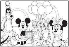 Still, that's not the case with disney icon, mickey mouse. Mickey Mouse Birthday Printable Coloring Pages Best Happy Birthday Wishes