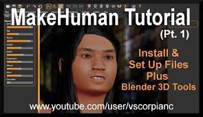 Makehuman Tutorial Pt 1 Install Make Human Set Up Blender 3d Tools By Vscorpianc Blender Tutorial Blender 3d Tutorial
