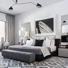 Jrl interiors — decorating with black. 27 Striking Black And White Bedrooms Black And White Bedroom Decor