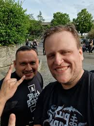 The king of cool. Fantastic night last night.